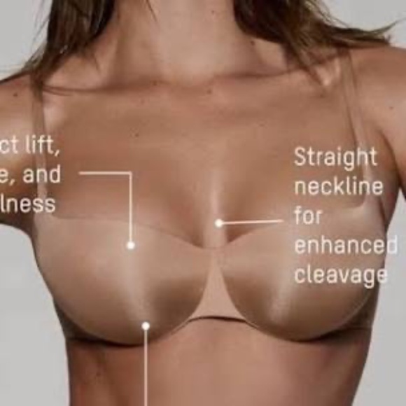 NWT – SKIMS  (Size 36C) Ultimate Balconette Push-Up Bra – Clay - Picture 3 of 4